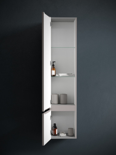 Шкаф-пенал Sancos Very PVR35LSM 35х30х160 подвесной цвет бежевый - фото 5